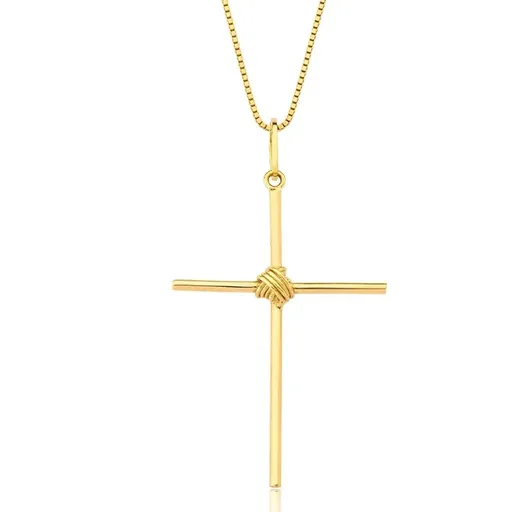 Pingente Cruz Ouro 18K